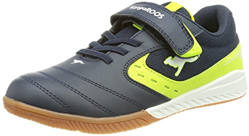 KangaROOS K5-Court EV Sneaker, dk Navy/Lime, 28 EU