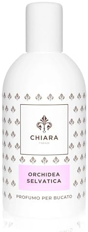 Chiara Firenze - Laundry Fragrancer 150ml - Notes herbacées et boisées - Intensifie et fixe le parfum sur les tissus - Pour le lavage en machine et à la main - Avec fixateurs de tissus