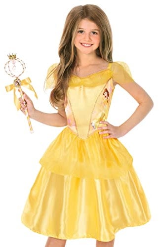 Disney Ufficiale - Costume Bella e Bestia Ragazza Costume Principessa Bambina Taglia M