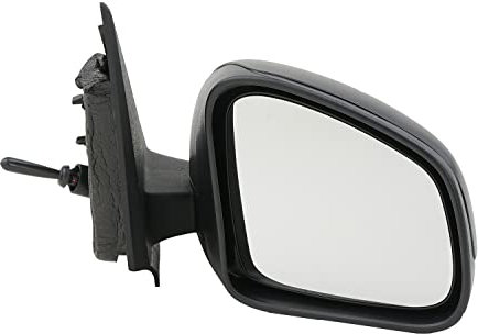 Johns, Außenspiegel rechts Beifahrerseite, schwarz, kompatibel zu Renault Twingo III 09/14-