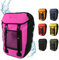 Red Loon Fahrradtasche eBike Hinten - Bike Packing - Radtasche für Gepäckträger Wasserdicht - Hinterradtasche - Gepäckbox LKW-Plane Pro Plus Pink