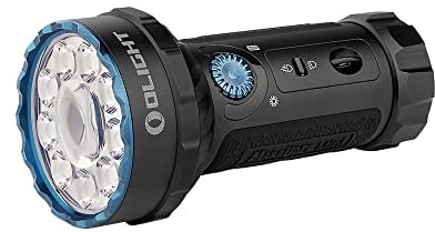 OLIGHT Marauder Mini Rechargeable 7000 Lumens 600 Meters Range Torch 43.5Hours Battery Life IPX8 Water Resistance Ultra Bright Torch for Outdoor(Black)