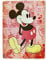 Magnet Series Characters Cartoon Vintage Style Collectible Print on Wood 10 x 6 cm