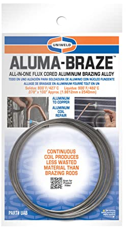 Uniweld UAB Aluma-Braze™, All-in-One-Aluminium-Lötlöten, Flussmittel-Legierung