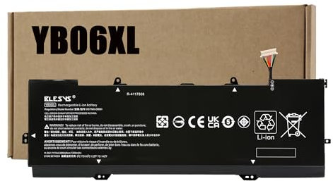 BLESYS YB06XL 928427-272 928372-855 Batteria pour HP Spectre Convertible x360 15-ch00 15-ch0xx 15-ch006nf PC Notebook 11,55V 84,08Wh