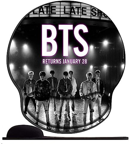 Gel Mauspad ergonomische Handgelenkauflage Boy BTS Sty89 Office Komfort Mousepad Handgelenkpolster Handauflage Gelkissen Gelpolster für Computer Laptop Notebook