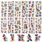 Chukua 12 Stück Mouse Puffy Sticker 3D, Micky Mouse Aufkleber Sticker Wasserfest, Kawaii Sticker Mädchen, Sticker Set Kinder Kindergeburtstag für Skateboards, Bottle, Tablets, Schultaschen, Türen