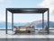 PURPLE LEAF Pavillon 3 x 4.25 m Wasserdicht Stabil Winterfest Pergola mit Lamellendach Freistehend Verstellbaren Aluminium-Lamellen Terrassenüberdachung, Grau