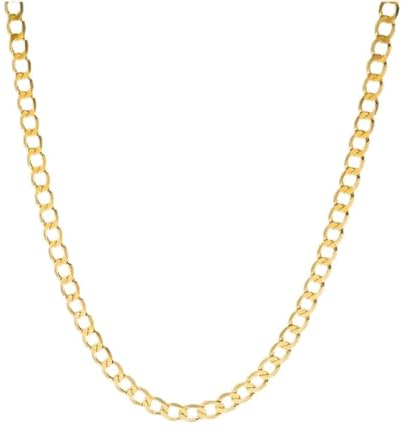 ENGELSINN® Luxury Goldkette 585 14 Karat Echtgold Gold Panzer Kette 45cm - 60cm, inkl. Geschenkbox - Perfekt auch als Geschenk (55cm 2,00mm) (55cm 2,00mm)