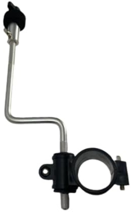drburpily Professionelle E Drum Klemmen bieten die notwendige Stabilität beim Anbringen von Zubehör für E Drum Racks, Schwarz, B