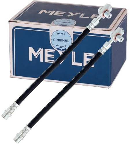2x Meyle Bremsschlauch hinten An Bremssattel | 2x 100 611 0085/S Kompatibel mit A4 B6 (8E2),A4 B6 Avant (8E5),A4 B6 Cabriolet (8H7),A4 B7 (8EC),A4 B7 Avant (8ED),A4 B7 Cabr