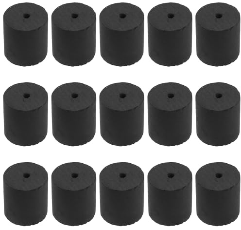 SKISUNO Rauchfreie Moxa Rollen 25 Stück 2,5x2,8cm aus Traditionellem Moxa für Schulter und Nackenentspannung Professionelle Salon Moxibustion Sanfte Wärme für Wellness und