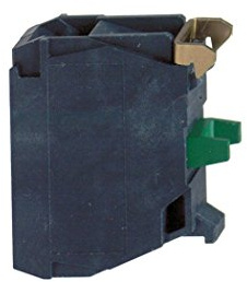 Schneider ZBE1016 Hilfsschalterblock, ZBE, 1S vergoldet, Durchmesser 22 cm