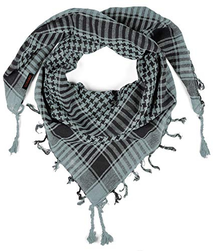 LOVARZI Grau Palästinenser Tuch – Muss als Mode-Accessoire für junge Herren und Damen