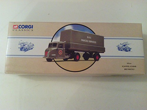 CORGI 1/43 DIECAST MODEL - SCAMMEL SCARAB - BRS PARCELS