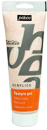 Gel de texture sable 250ml - rouge