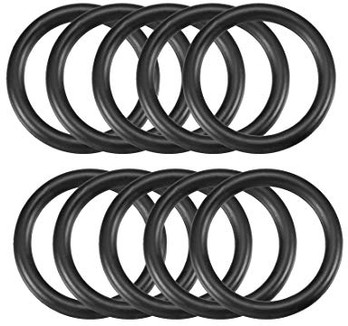 sourcing map 10St Metrische Nitrilkautschuk O-Ringe Dichtung 30mm AD 23mm ID 3,5mm Breite