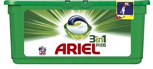 Ariel 3 in 1 Pods Regular Waschmittel-Kapseln, 30 Waschladungen