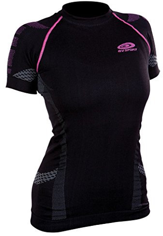 BV Sport Nature3R Top mit kurzen Ärmeln - Fuchsie - Medium