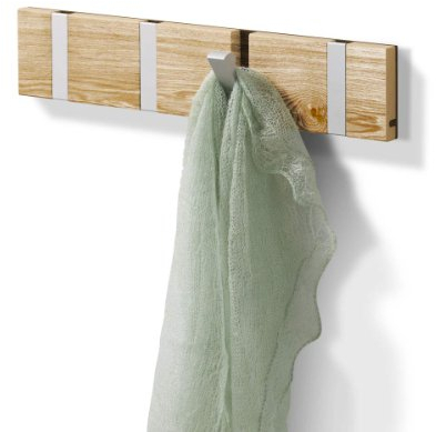 Wandgarderobe KNAX 4er Eiche - (10492O)