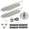 Hotpoint Genuine Drum Bearing Shaft Kit with Frond Pads & Seal For Tumble Dryers C00307120