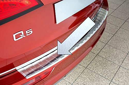 Edelstahl Ladekantenschutz passend für Audi Q5 I SUV Typ 8R Kombi Baujahre 11.2008-12.2016 auch für SQ5 Art. 3235729