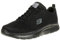 Skechers Herren Flex Advantage Sr Bendon Sneaker, Black Mesh Water Stain Repellent Treatment, 41.5 EU