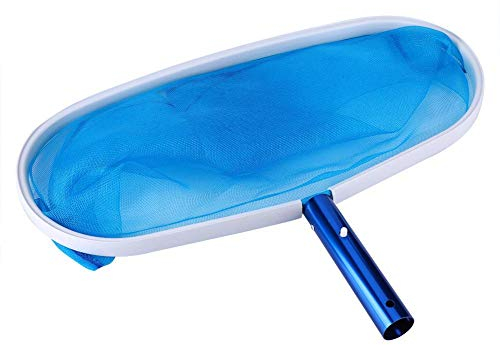 Pool Skimmer Leaf Rake Mesh Frame Net Professional Heavy Duty Skimmer Cleaner Swimming Pool Spa Tool Fish Pond Skimmer CleanerFor Cleaning Pool Leaves and Debris