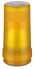 ROTPUNKT Isolierflasche 40 MAX 0,125 l | Schraubverschluss zum Ausgießen ohne Verschlussabnahme | BPA-frei - gesundes trinken | Warm + Kalthaltung | glossy gold