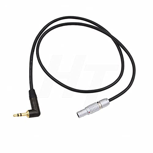 HangTon Audio Cable for ARRI Alexa 35, Mini LF Camera 3.5mm 1/8'' TRS to 6 Pin 60cm