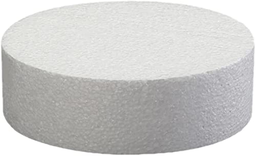 Styropor Rund Tortenunterlage, 25x5cm