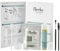 fleeky Brow Henna Set | Augenbrauen Henna Pulver und Henna Öl | mit Aloe Vera Argan Öl und Rizinus Öl | Augenbrauen Farbe | 100% Vegan und Tierversuchsfrei | bis zu 6 Wochen Halt (Dunkelbraun)