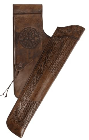 elToro Prime Crann, Seitenköcher aus hochwertigem Glattleder (Antique)
