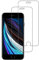 Cracksin [2 Stück] Panzer Schutz Glas für iPhone 8 Schutzglas 9H Härte, Echt Hart Tempered Glass, HD Displayschutzfolie, 2.5D, Ultra-klar, Kratzfest, Schutzfolie