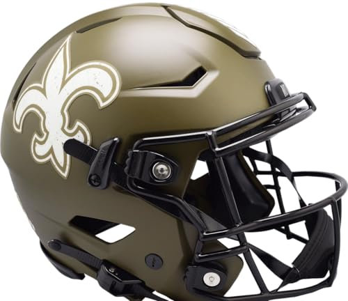 Riddell Authentic SpeedFlex Helm Salute New Orleans Saints