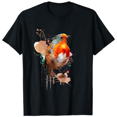 Rotkehlchen Vogelfan Vogel Geschenke & Bekleidung