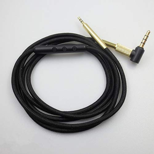VKMKV Upgrade-Kabel for AKG k490 K545 Y45BT Y50 Y40 mit MIC-Kopfhörern, Ersatzkabel for Headset-Kopfhörer