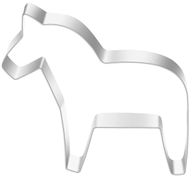 Horse shaped cookie cutter