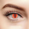 Farbige Feurige Rot Dragon Kontaktlinsen Ohne Stärke mit Gratis Kontaktlinsenbehälter - Stark Deckend und Intensive Farben - Drogon Cosplay Lenses für Halloween Fasching
