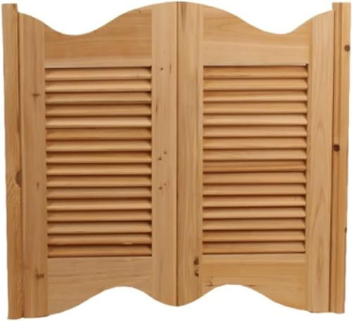 ZWDCVFGK Puerta oscilante de media cintura para decoración de fiestas, barra de mostrador, puerta oscilante de madera para interiores, puerta corredera de color personalizado
