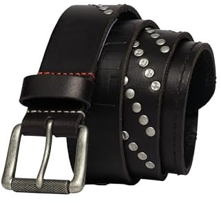 Superdry Herren Goods Gürtel mit Logo-Schnalle Schwarz M