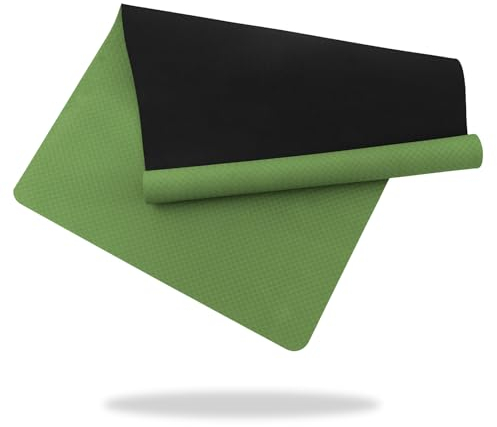 Good Nite Yoga Matte Groß Yogamatte XXL 190 x 100 x 0.6 cm Gymnastikmatte Sportmatte Rutschfest TPE Fitnessmatte Trainingsmatte Pilates Matte für Yoga Pilates Training Gym