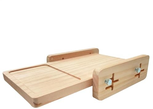 Bread Cutting Board - Bread Serving Board, Rustic Bread Board | Crumb Catcher Cutting Board, Multiple Purpose Bread Board, Bread Knifes Cutting Board, Non Slip Bread Board For Effortless Bread Slicing