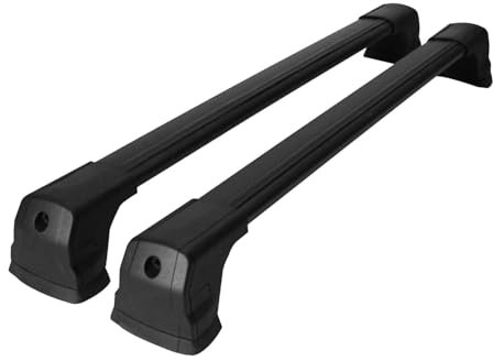 ZHAODG 2Stück Auto Dachträger Querträger, für BMW 1er F40 2019-2024 Dachgepäckträger, Relingträger Topline, Fracht Gepäckablage, Lastenträger, Dachträger