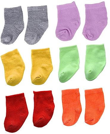 TOYANDONA Puppensocken Bunte Socken Für Puppen Dekoration Für Puppenhäuser Ideal Für Kreative Spielstunden