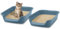 2er Sparpack Schalentoilette Katzentoilette Junior mit extra niedrigem Einstieg 55 x 39 x 13 cm