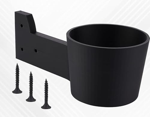 JERICMOTO Drinks Holder Car For Fiat Ducato Peugeot Boxer Citroen Relay 2007-Up Side Drinks Holder For Coffee Cups And Drinks Canisters Mounting Side Panel - Driver'S Side