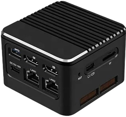 Micro Firewall Appliance, Firewall Mini PC N150(4C/4T), Dual 2.5 GbE i226-V LAN, Router Netgate for Home/Office,11 Pro Desktop 4K Triple Display/2HDMI/Type-C/TF/WiFi6 8G DDR5 128G SSD(M.2 NVMe)