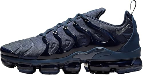 Nike Air Vapormax Plus Men's Shoes (Thunder Blue/Midnight Navy/Cool Grey), Thunder Blue/Midnight Navy/Cool Grey, 6.5 UK