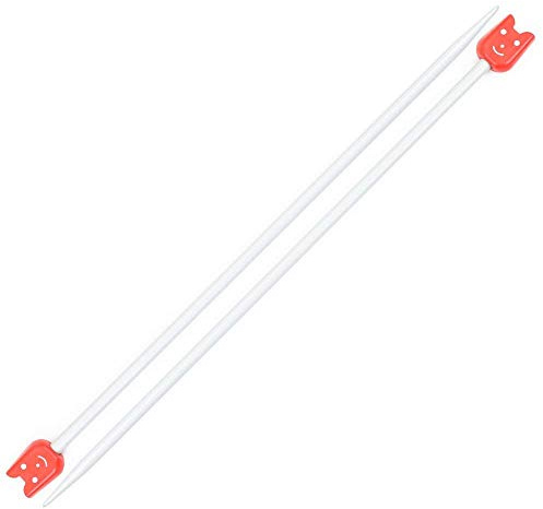 Pony Single Ended Aluminium Children's Knitting Pins, Multi-Colour, 4.5mm